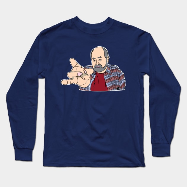 Kim's Convenience Appa Flick Long Sleeve T-Shirt by AltTabStudio